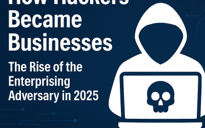 How Hackers Became Businesses: The Rise of the Enterprising Adversary in 2025